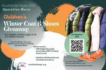 Operation Warm hosted by Southside Hope CDC